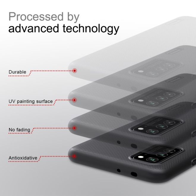 Nillkin - Huawei Honor V30 / V30 Pro Hülle - Plastik Case - Super Frosted Shield Series - schwarz
