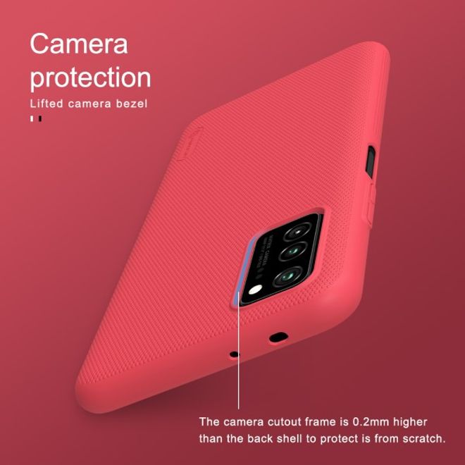 Nillkin - Huawei Honor V30 / V30 Pro Hülle - Plastik Case - Super Frosted Shield Series - rot