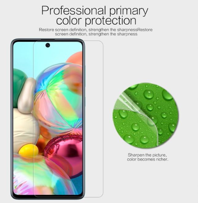 Nillkin - Samsung Galaxy A71 Schutzfolie - Super Clear Whole Set Series