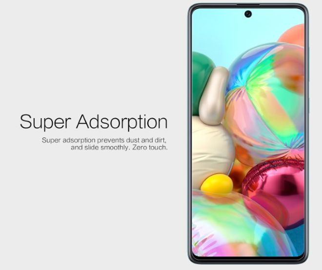 Nillkin - Samsung Galaxy A71 Schutzfolie - Super Clear Whole Set Series