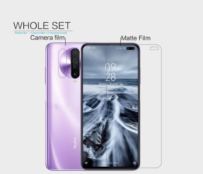 Nillkin - Xiaomi Redmi K30 / K30 5G Display Schutzfolie - Matt Anti-Glare - Matte Whole Set Series