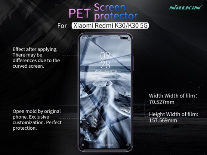 Nillkin - Xiaomi Redmi K30 / K30 5G Display Schutzfolie - Matt Anti-Glare - Matte Whole Set Series