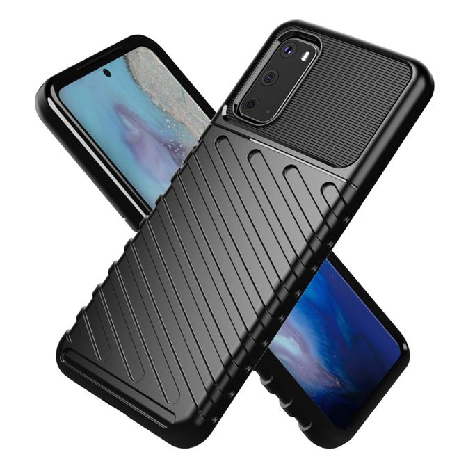 Samsung Galaxy S20 Handyhülle - Thunder TPU Softcase Series - schwarz