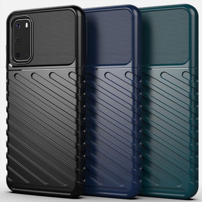 Samsung Galaxy S20 Handyhülle - Thunder TPU Softcase Series - schwarz