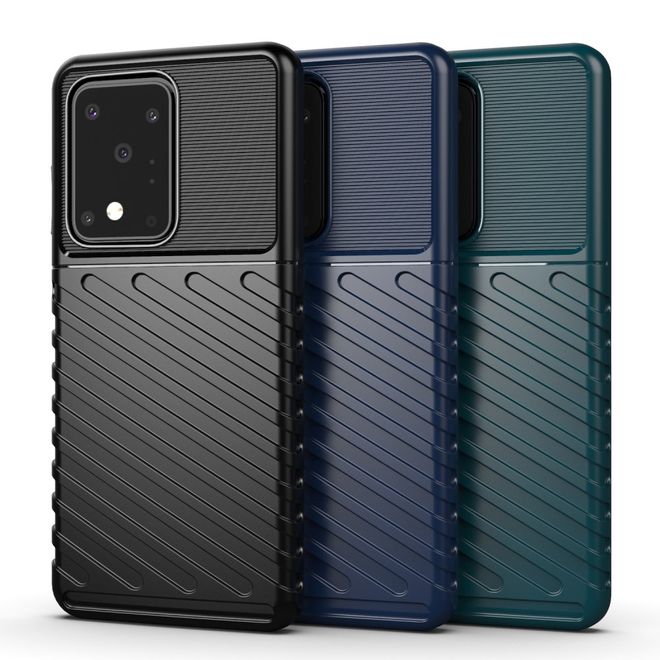 Samsung Galaxy S20 Ultra Handyhülle - Thunder TPU Softcase Series - schwarz