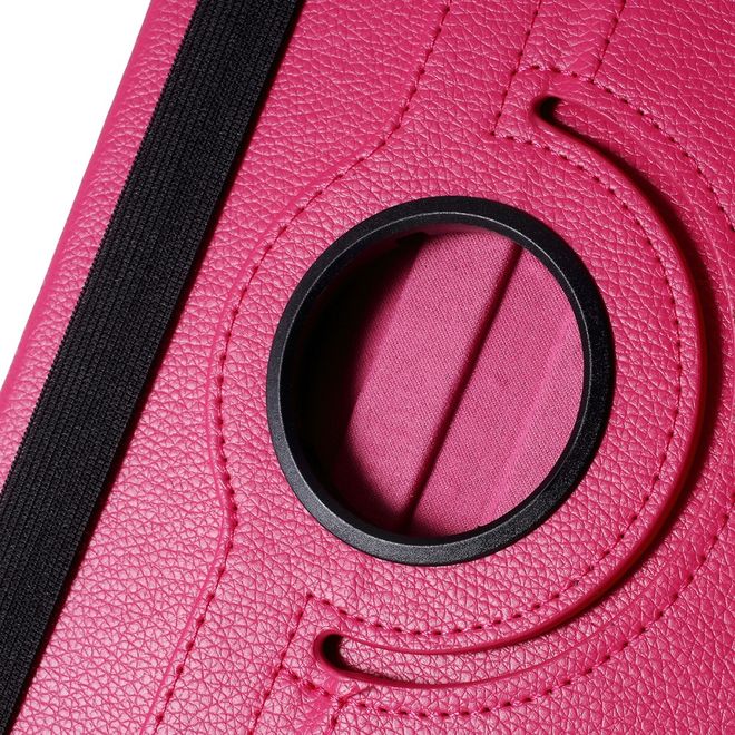 Huawei MatePad Pro Hülle - 360° rotierbares Case aus Leder - rosa