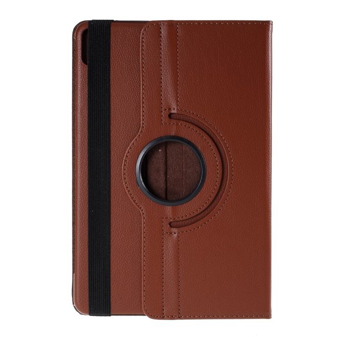 Huawei MatePad Pro Hülle - 360° rotierbares Case aus Leder - braun