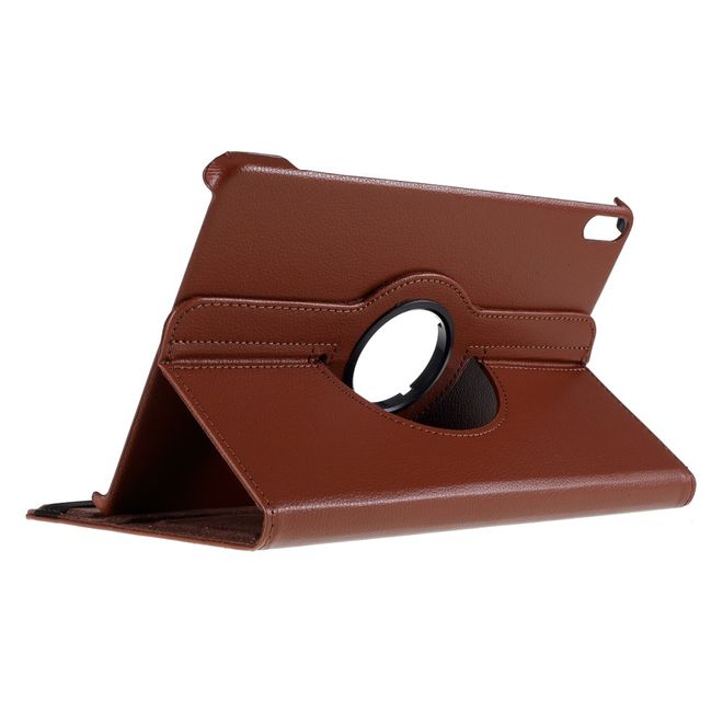 Huawei MatePad Pro Hülle - 360° rotierbares Case aus Leder - braun