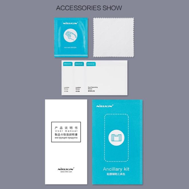 Nillkin - Samsung Galaxy S10 Lite Schutzfolie - aus gehärtetem Glas - CP+ Pro Series - schwarz