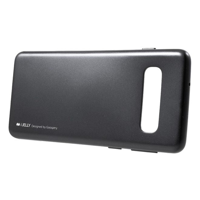 Goospery - Samsung Galaxy A51 Handy Hülle - TPU Soft Case - i Jelly Metal Series - schwarz