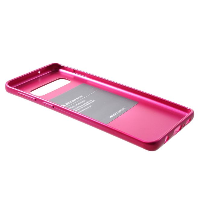 Goospery - Xiaomi Redmi Note 8 Pro Handy Hülle - TPU Soft Case - i Jelly Metal Series - rosa