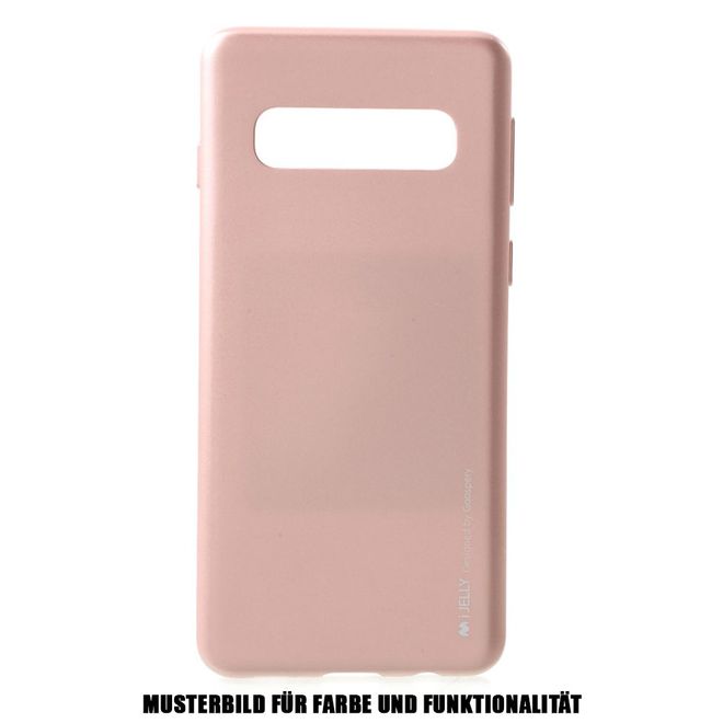 Goospery - Xiaomi Mi Note 10 / Note 10 Pro Handy Hülle - TPU Soft Case - i Jelly Metal Series - rosegold