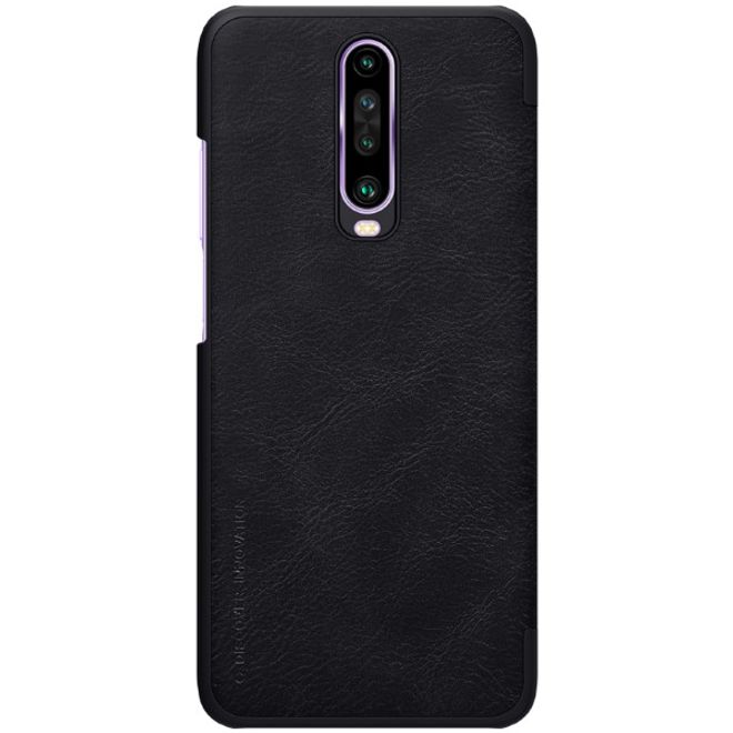 Nillkin - Xiaomi Redmi K30 / K30 5G Hülle - Leder Book Case - Qin Series - schwarz