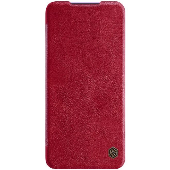 Nillkin - Xiaomi Redmi K30 / K30 5G Hülle - Leder Book Case - Qin Series - rot