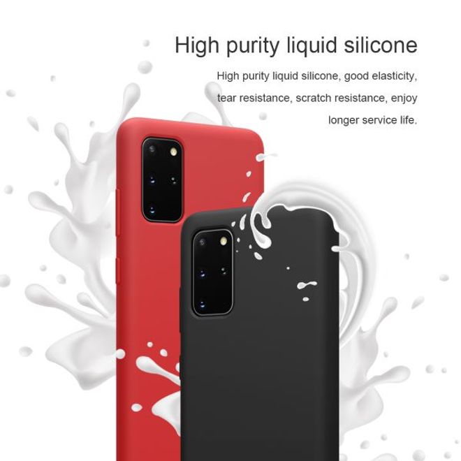 Nillkin - Samsung Galaxy S20+ Handyhülle - Case aus flexiblem Plastik/Silikon - Flex Pure Series - schwarz