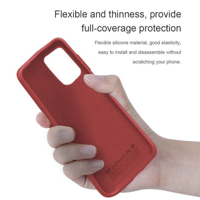 Nillkin - Samsung Galaxy S20+ Handyhülle - Case aus flexiblem Plastik/Silikon - Flex Pure Series - rot