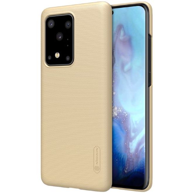 Nillkin - Samsung Galaxy S20 Ultra Hülle - Plastik Case - Super Frosted Shield Series - gold