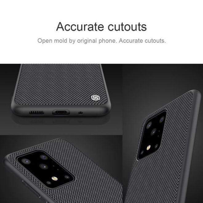 Nillkin - Samsung Galaxy S20 Ultra Hülle - Hardcase - Textured Series - schwarz