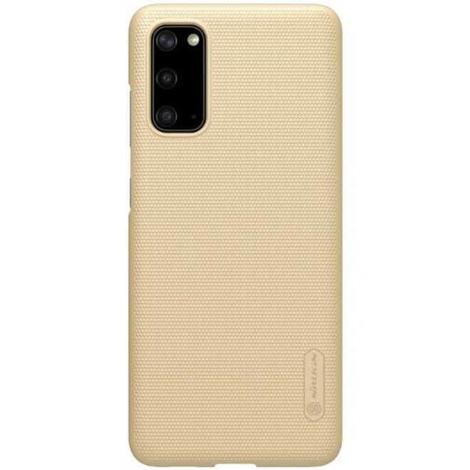 Nillkin - Samsung Galaxy S20 Hülle - Plastik Case - Super Frosted Shield Series - gold