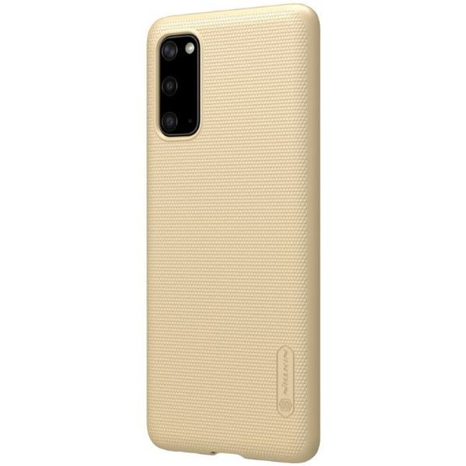 Nillkin - Samsung Galaxy S20 Hülle - Plastik Case - Super Frosted Shield Series - gold