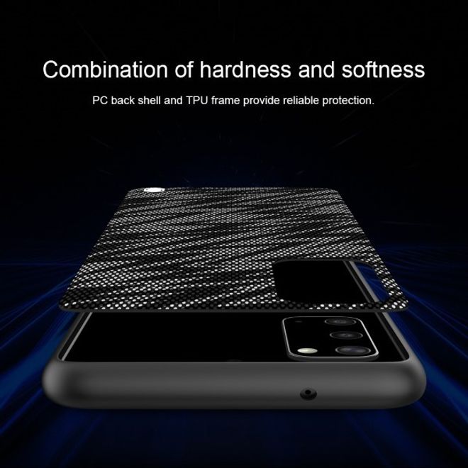 Nillkin - Samsung Galaxy S20 Hülle - Case aus Plastik - Twinkle Series - silber