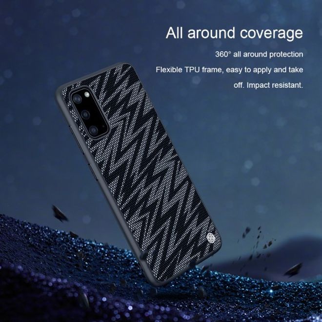 Nillkin - Samsung Galaxy S20 Hülle - Case aus Plastik - Twinkle Series - schwarz