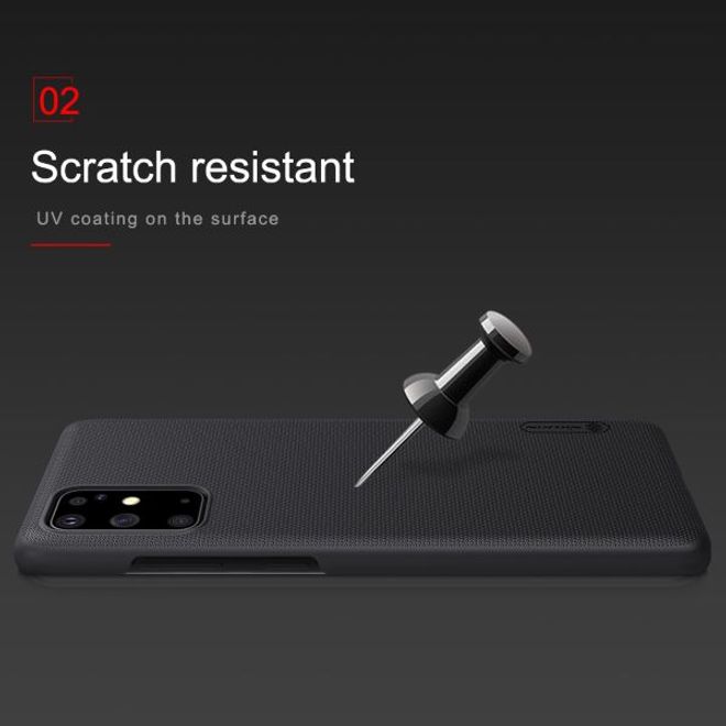 Nillkin - Samsung Galaxy S20+ Hülle - Plastik Case - Super Frosted Shield Series - weiss