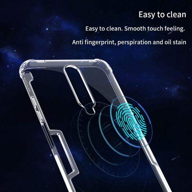 Nillkin - Xiaomi Redmi K30 / K30 5G Hülle - Case aus elastischem Plastik - Nature Soft Series - grau