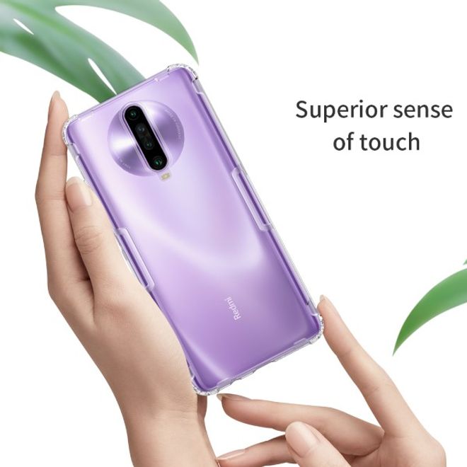 Nillkin - Xiaomi Redmi K30 / K30 5G Hülle - Case aus elastischem Plastik - Nature Soft Series - transparent