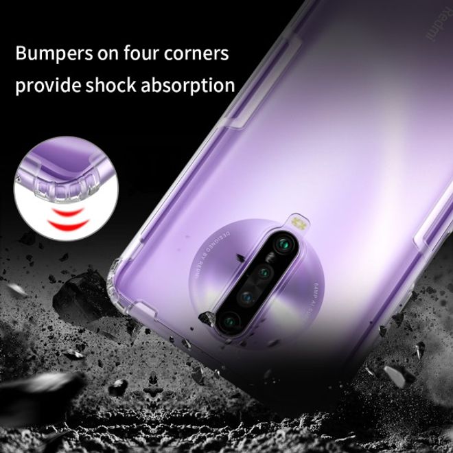 Nillkin - Xiaomi Redmi K30 / K30 5G Hülle - Case aus elastischem Plastik - Nature Soft Series - transparent