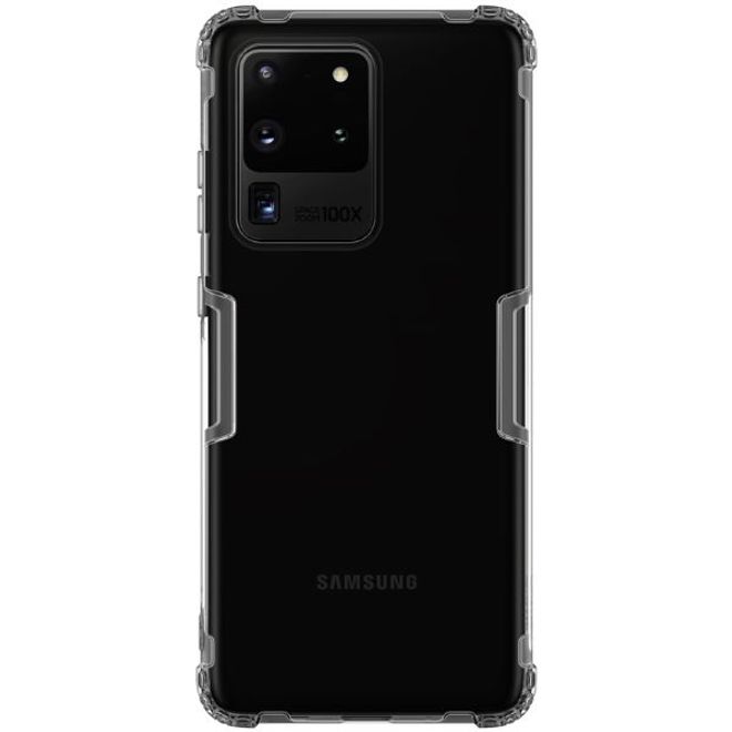 Nillkin - Samsung Galaxy S20 Ultra Hülle - Case aus elastischem Plastik - Nature Soft Series - grau