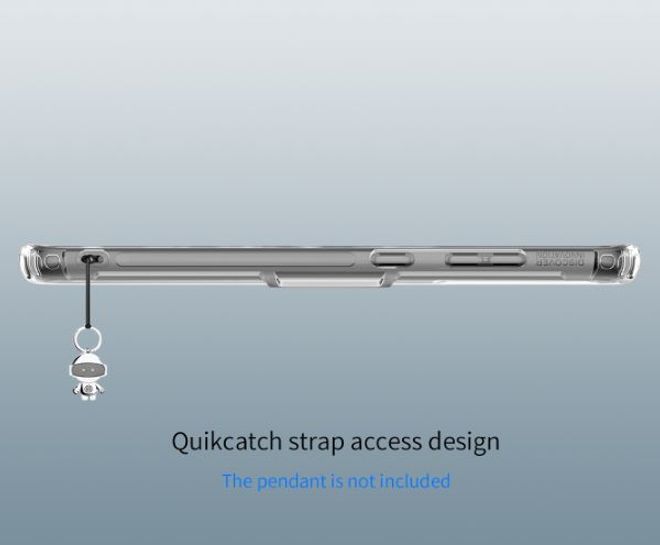 Nillkin - Samsung Galaxy S20 Ultra Hülle - Case aus elastischem Plastik - Nature Soft Series - grau