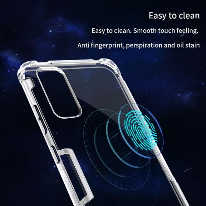 Nillkin - Samsung Galaxy S20 Hülle - Case aus elastischem Plastik - Nature Soft Series - grau
