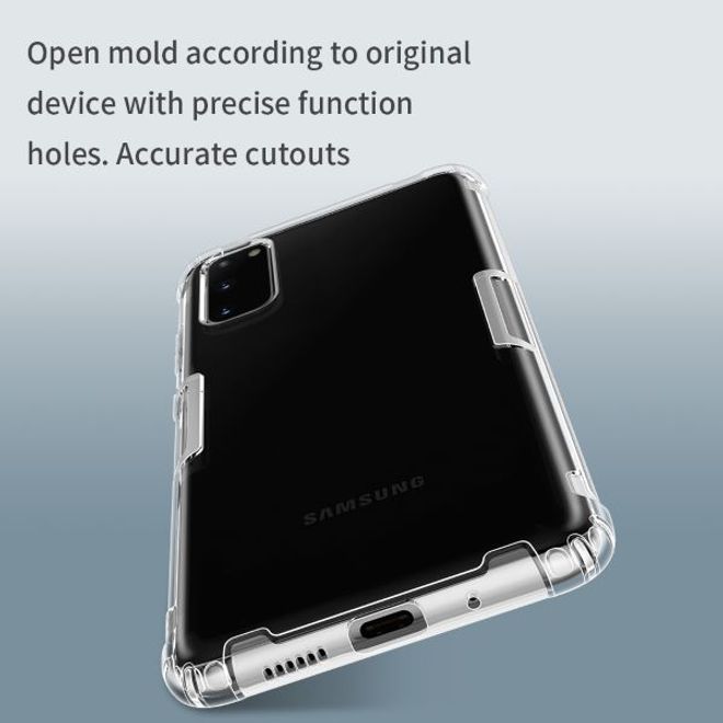 Nillkin - Samsung Galaxy S20 Hülle - Case aus elastischem Plastik - Nature Soft Series - transparent