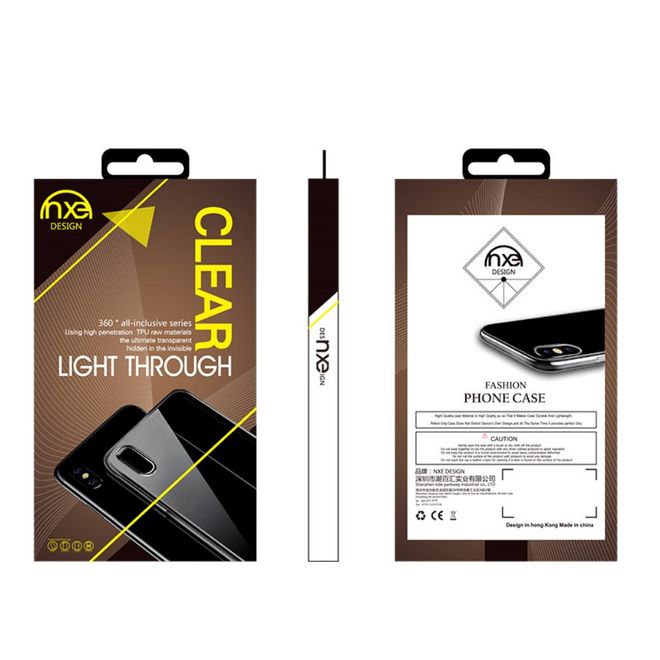 NXE - Samsung Galaxy S20+ Hülle - TPU Softcase - transparent