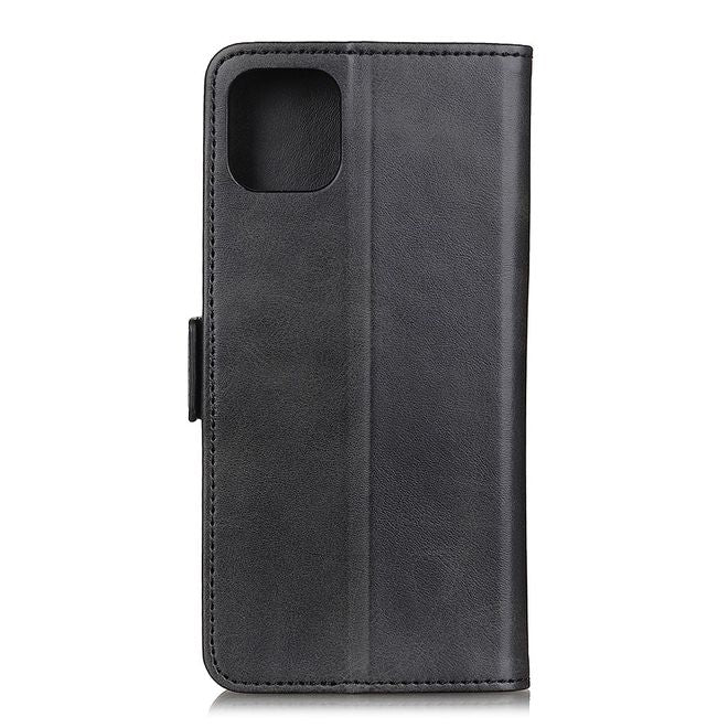 Samsung Galaxy S20 Ultra Handy Hülle - Classic VI Leder Bookcover Series - schwarz