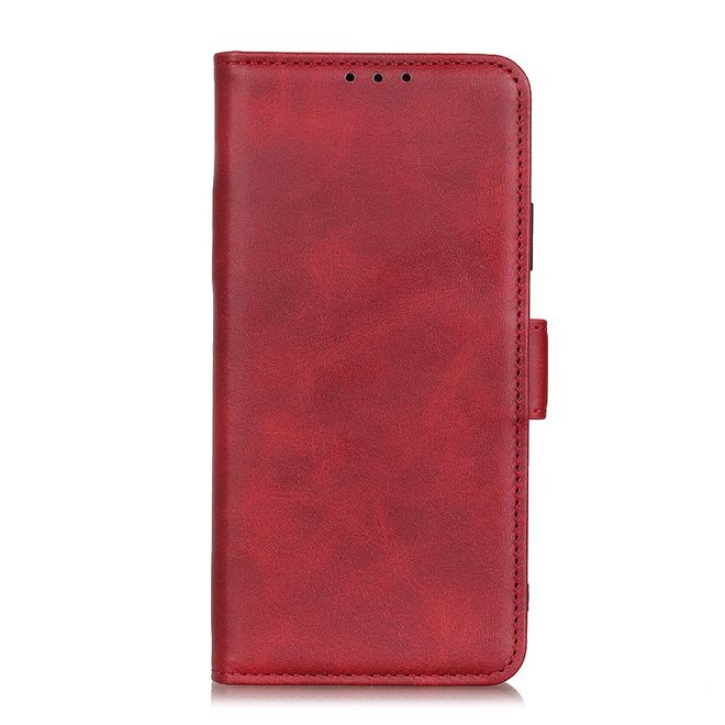Samsung Galaxy S20 Ultra Handy Hülle - Classic VI Leder Bookcover Series - rot