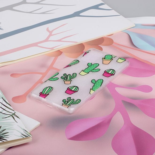 Samsung Galaxy S20+ Handyhülle - Softcase Image Plastik Series - Kakteen