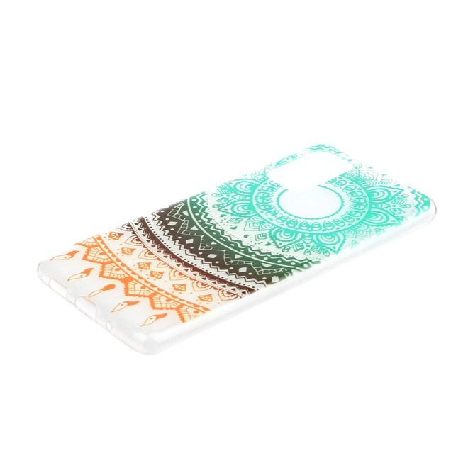 Samsung Galaxy S20+ Handyhülle - Softcase Image Plastik Series - farbiges Mandala