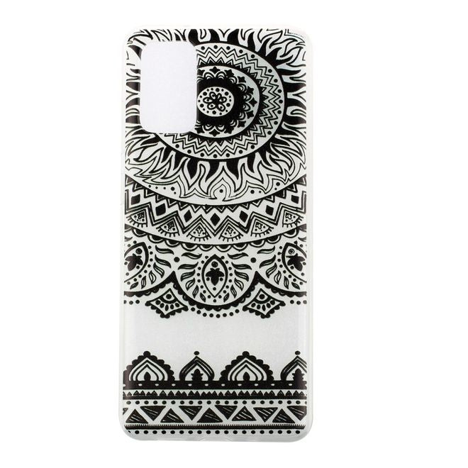 Samsung Galaxy S20 Ultra Handyhülle - Softcase Image Plastik Series - schwarzes Muster