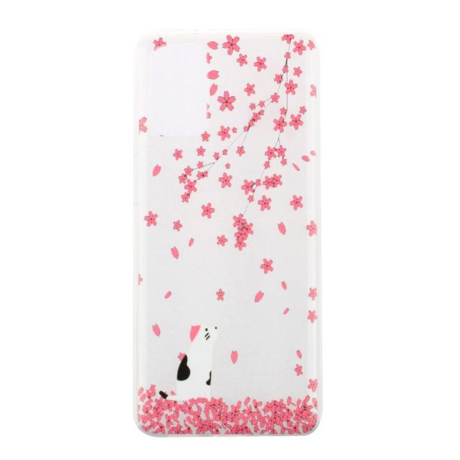 Samsung Galaxy S20 Ultra Handyhülle - Softcase Image Plastik Series - Katze und Blumen