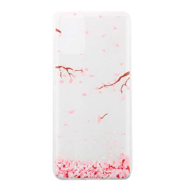 Samsung Galaxy S20 Handyhülle - Softcase Image Plastik Series - fallende Blüten
