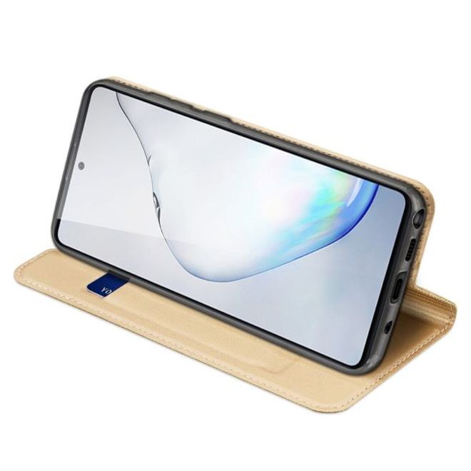 Dux Ducis - Samsung Galaxy Note 10 Lite Hülle - Handy Bookcover - Skin Pro Series - gold