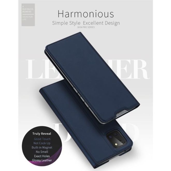 Dux Ducis - Samsung Galaxy Note 10 Lite Hülle - Handy Bookcover - Skin Pro Series - gold