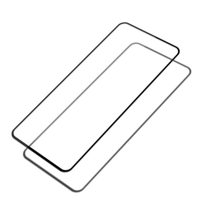 Samsung Galaxy A51 / A51 5G Panzerglas 2.5D Full Cover - Full Glue Displayschutz (0.33 mm) - schwarz