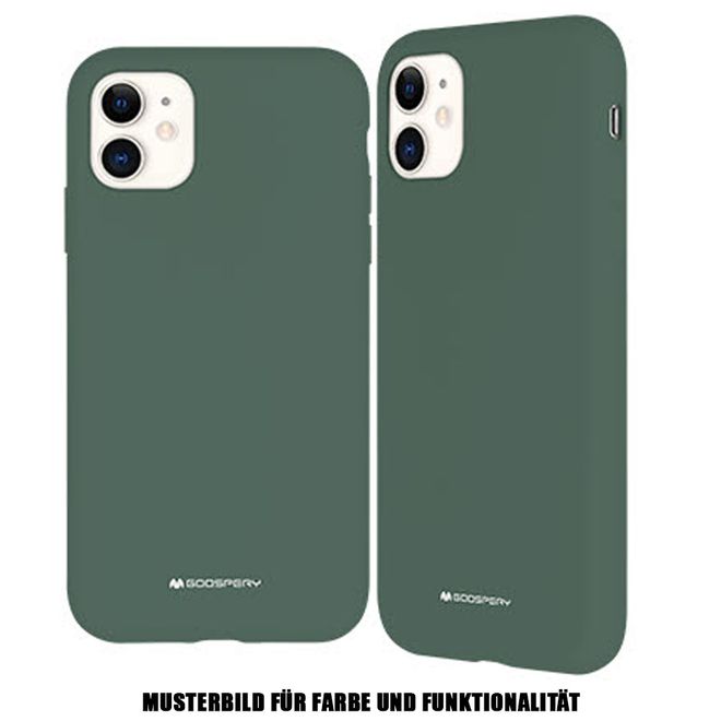 Goospery - Samsung Galaxy S20 Handyhülle - Case aus Silikon - Silicone Case Series - grün
