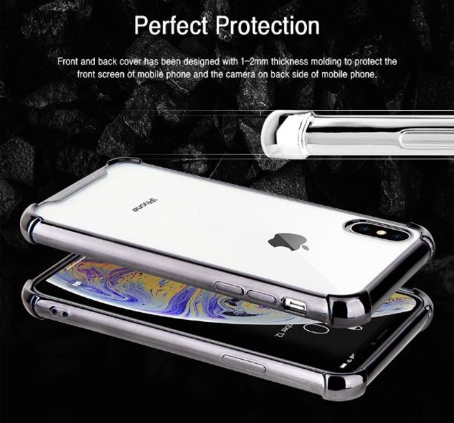 Goospery - Samsung Galaxy S20 Handyhülle - Robustes Softcase - Wonder Protect Series - silber