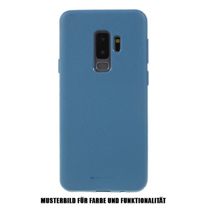 Goospery - Samsung Galaxy S20+ Handy Hülle - TPU Softcase - Style Lux Series - blau