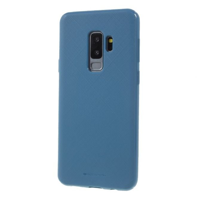 Goospery - Samsung Galaxy S20+ Handy Hülle - TPU Softcase - Style Lux Series - blau