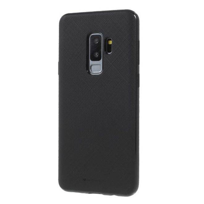Goospery - Samsung Galaxy S20 Handy Hülle - TPU Softcase - Style Lux Series - schwarz